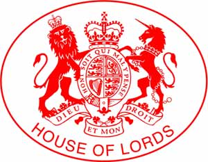 La Chambre des lords britannique